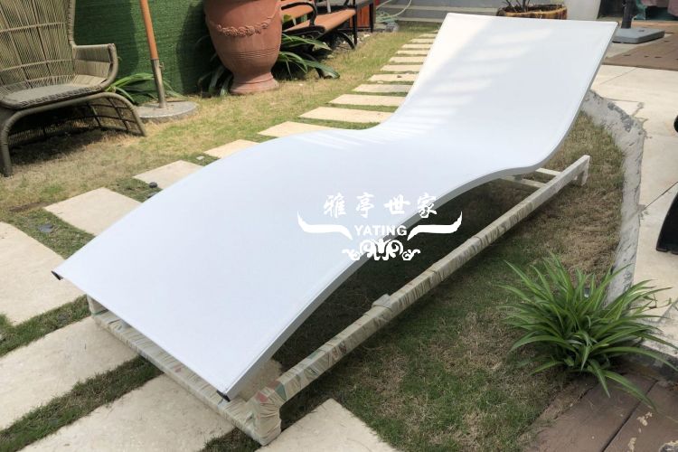 特斯林网布躺椅YT-266BC 应用效果展示