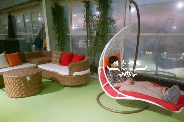 美人鱼编藤吊床 应用效果展示