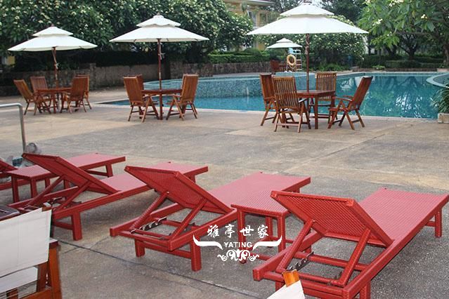 仿藤沙滩躺椅YT-391BC-1 应用效果展示