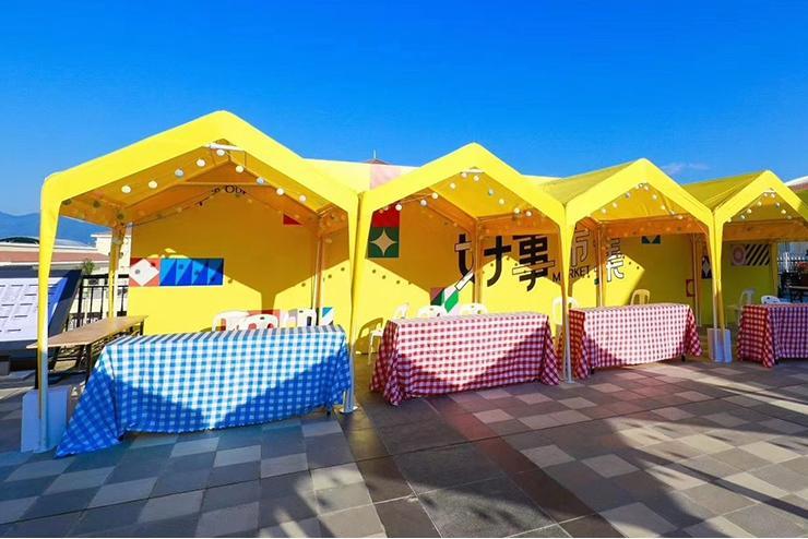 户外大型帐篷YT-570T 应用效果展示