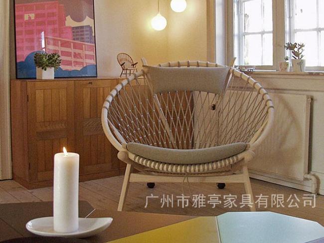 极致简约风—柚木绳编家具
