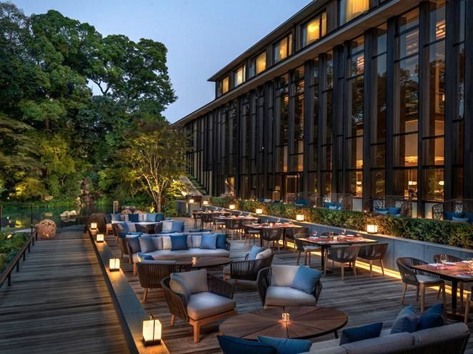 木质餐桌椅YT-0152 应用效果展示