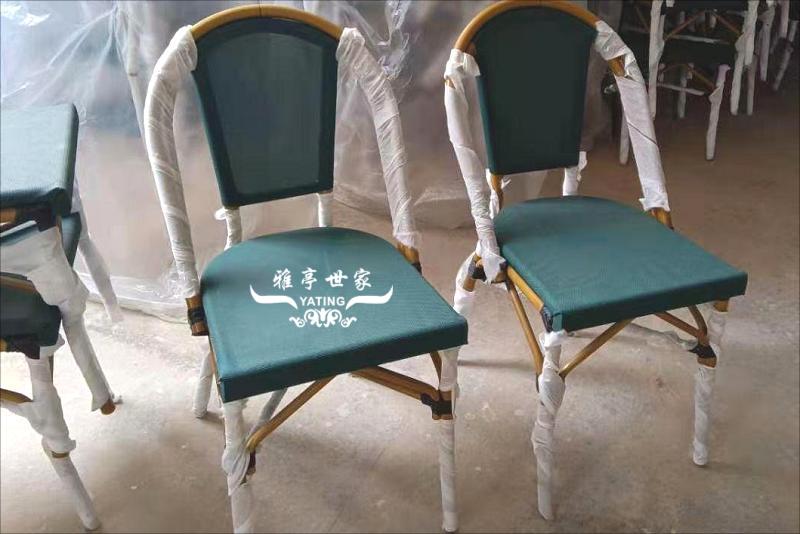 仿竹节网布椅 应用效果展示