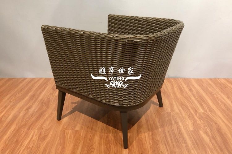 户外藤椅三件套YT-401 应用效果展示